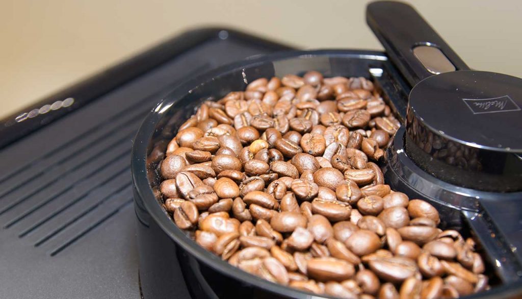 Genuss Kaffe Maschine Bohnen