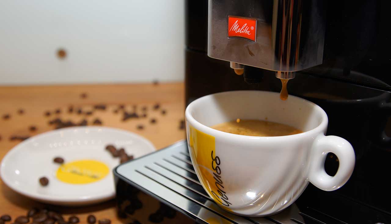 Genuss Kaffee Melita Vollautomat