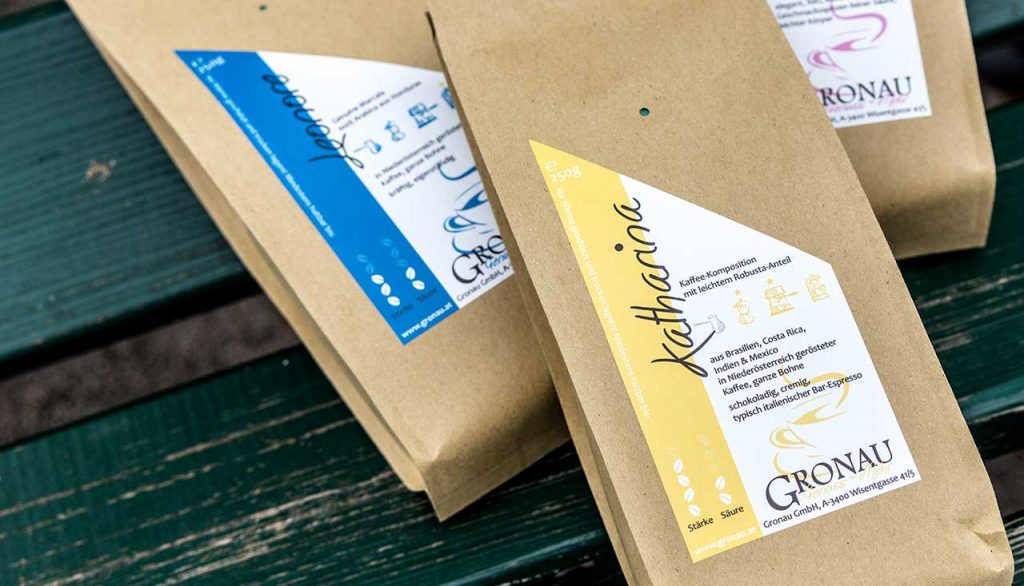 Genuss Kaffee Verpackung