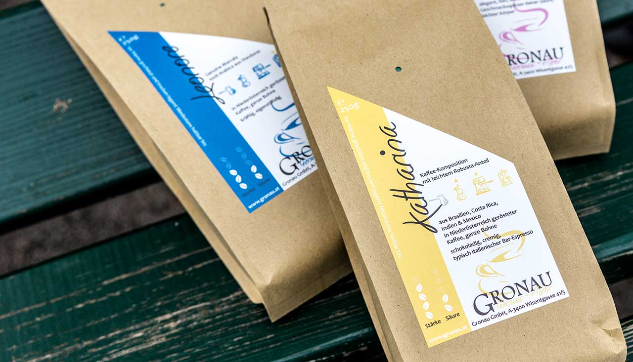 Genuss Kaffee Verpackung