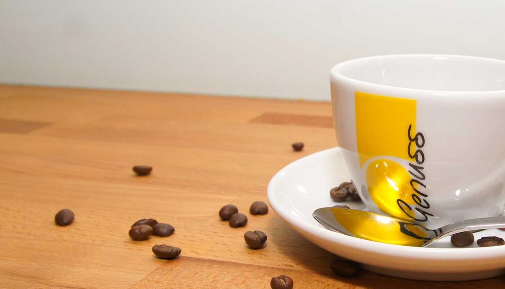 Genuss Tasse Kaffee